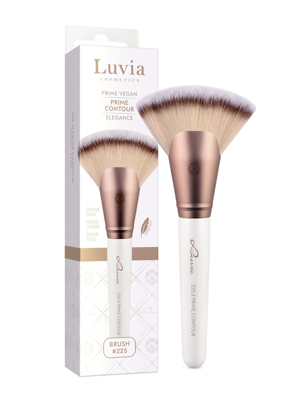 Prime Contour Brush – Luvia Cosmetics