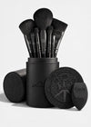 Prime Vegan Pro Black | Make-up Pinselset
