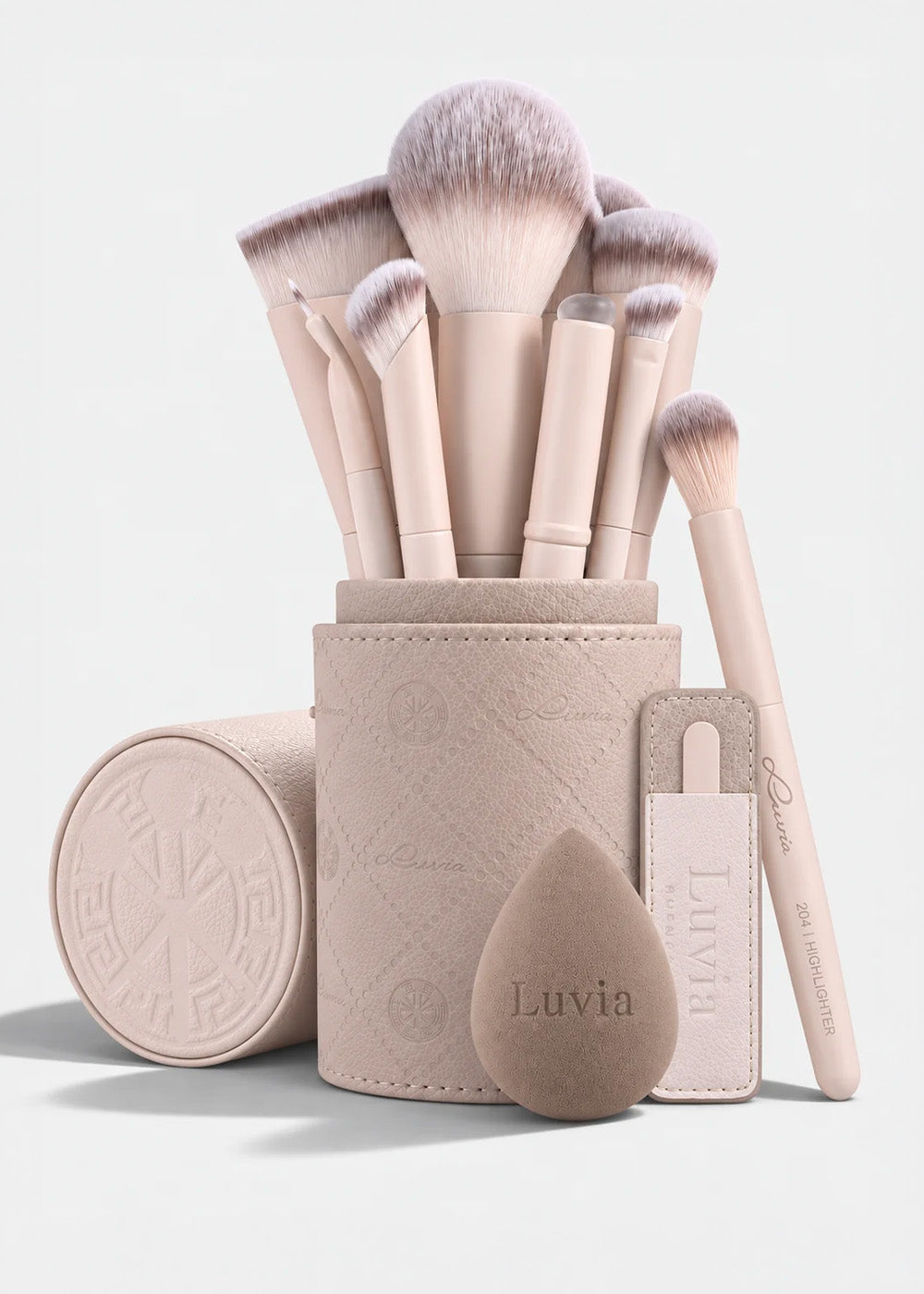 Enthaltenes Nude Aura Pro Pinselset – Originalprodukt