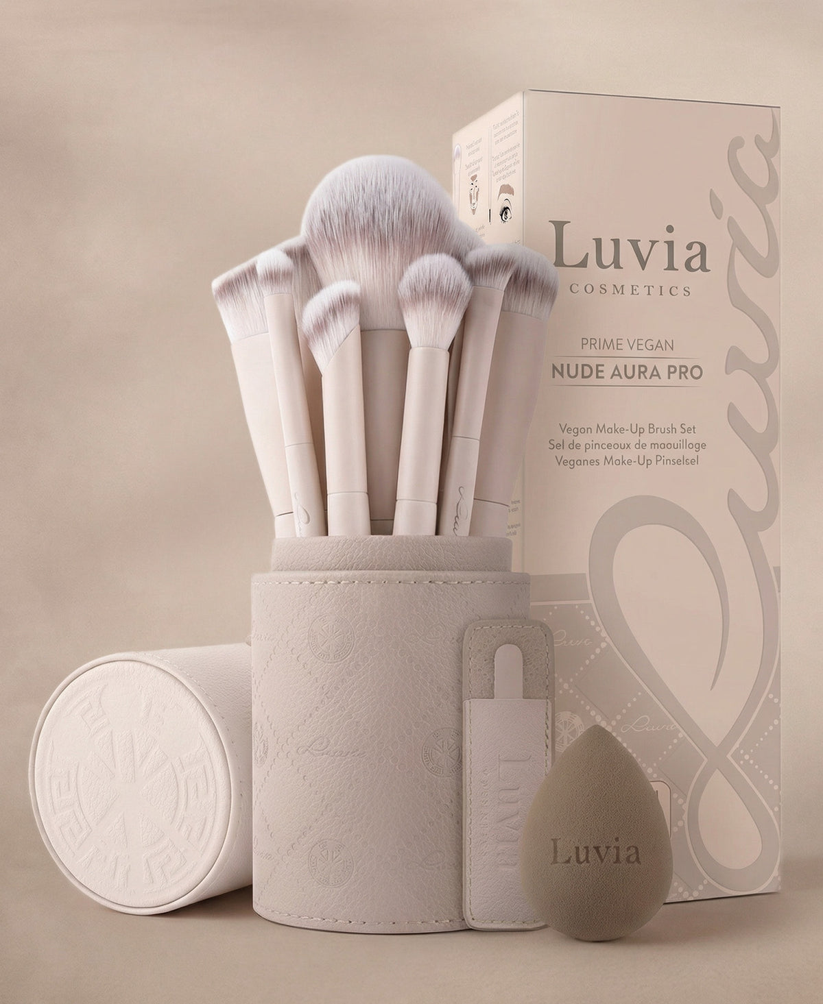 Nude Aura Pro | Makeup Brush Set
