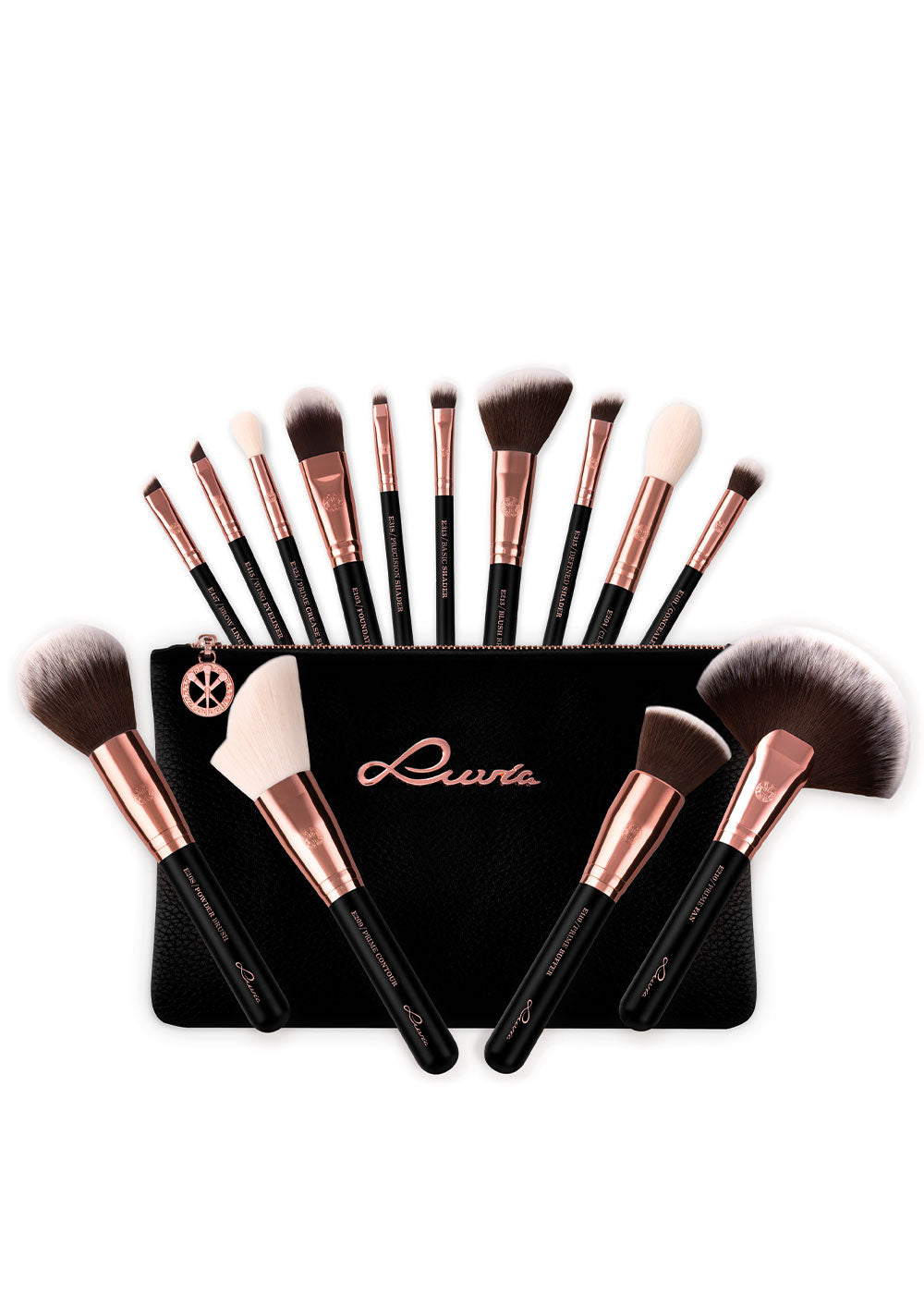 Essential Brushes - Black Diamond – Luvia Cosmetics