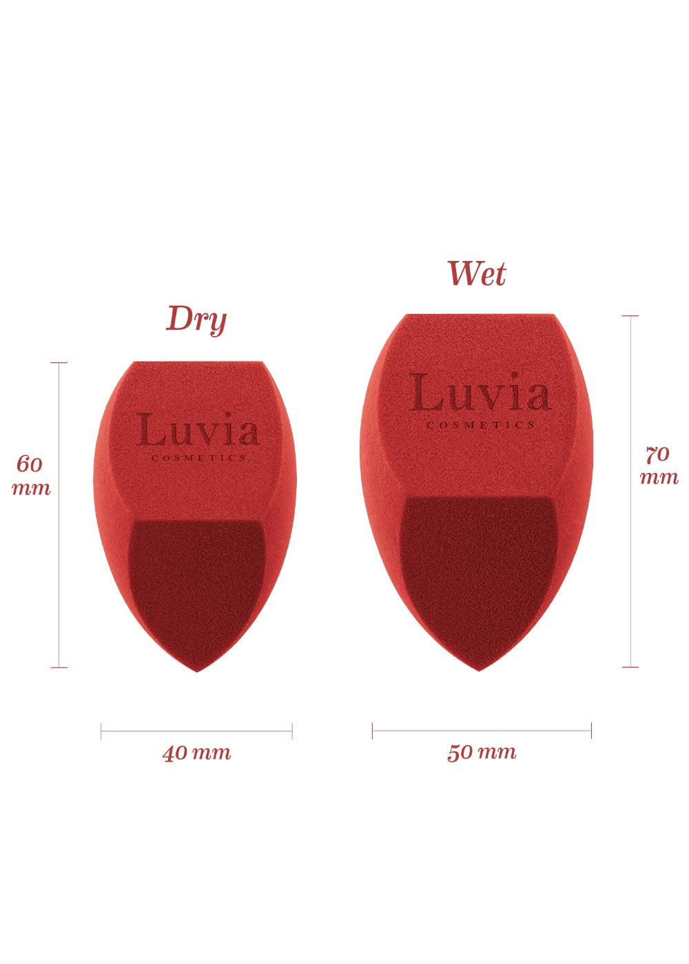 LALILL Make Up Schwamm Aus Silikon 3 Stück - Elliptisch Beauty Blender - Universal Beautyblender Für Foundation Und Concealer - Latexfrei Makeup Sponge Für Flüssigkeit, Creme Und Puder