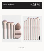 Luvia Nude Aura Complete Face und Nude Aura All Eye Want mit Bundle-Preis-Badge: 25 % Rabatt auf die Summe der Einzel-UVP.