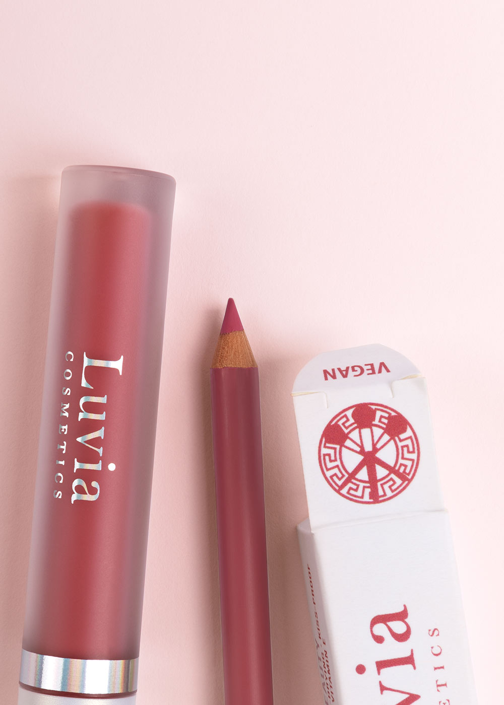 Lip Kit – matte Liquid Lipstick + Lipliner im Set von Luvia