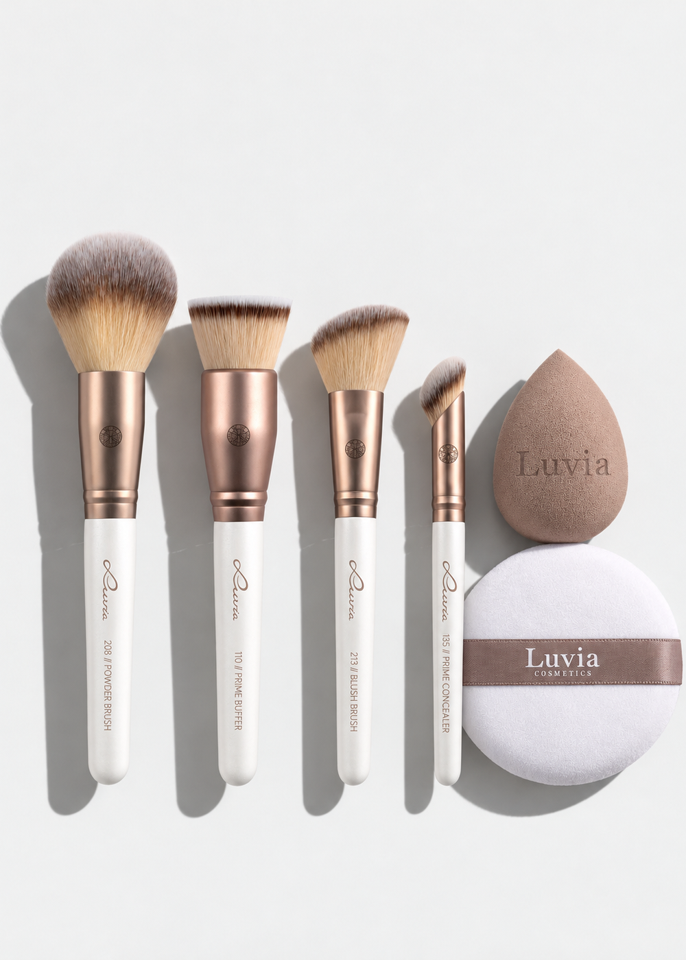 Complete Face Set Prime Vegan | Make-up Pinselset