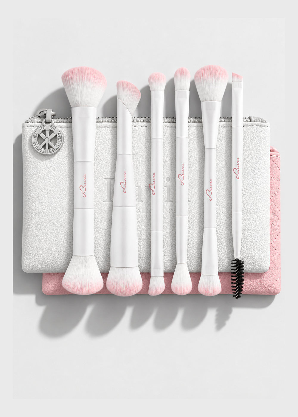 Duo Voyage Soft Aura | Reise Make-up Pinselset