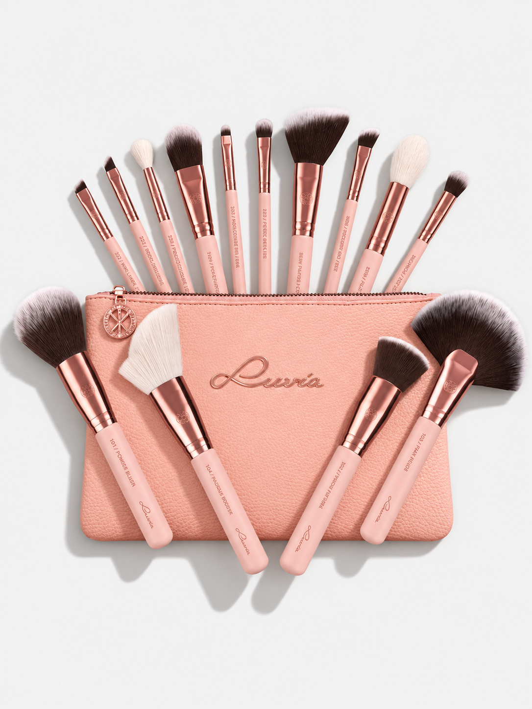 Essential Brushes Rose Golden Vintage | Makeup Brush Set