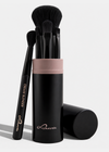 Travel Set Espresso | Reise Make-up Pinselset