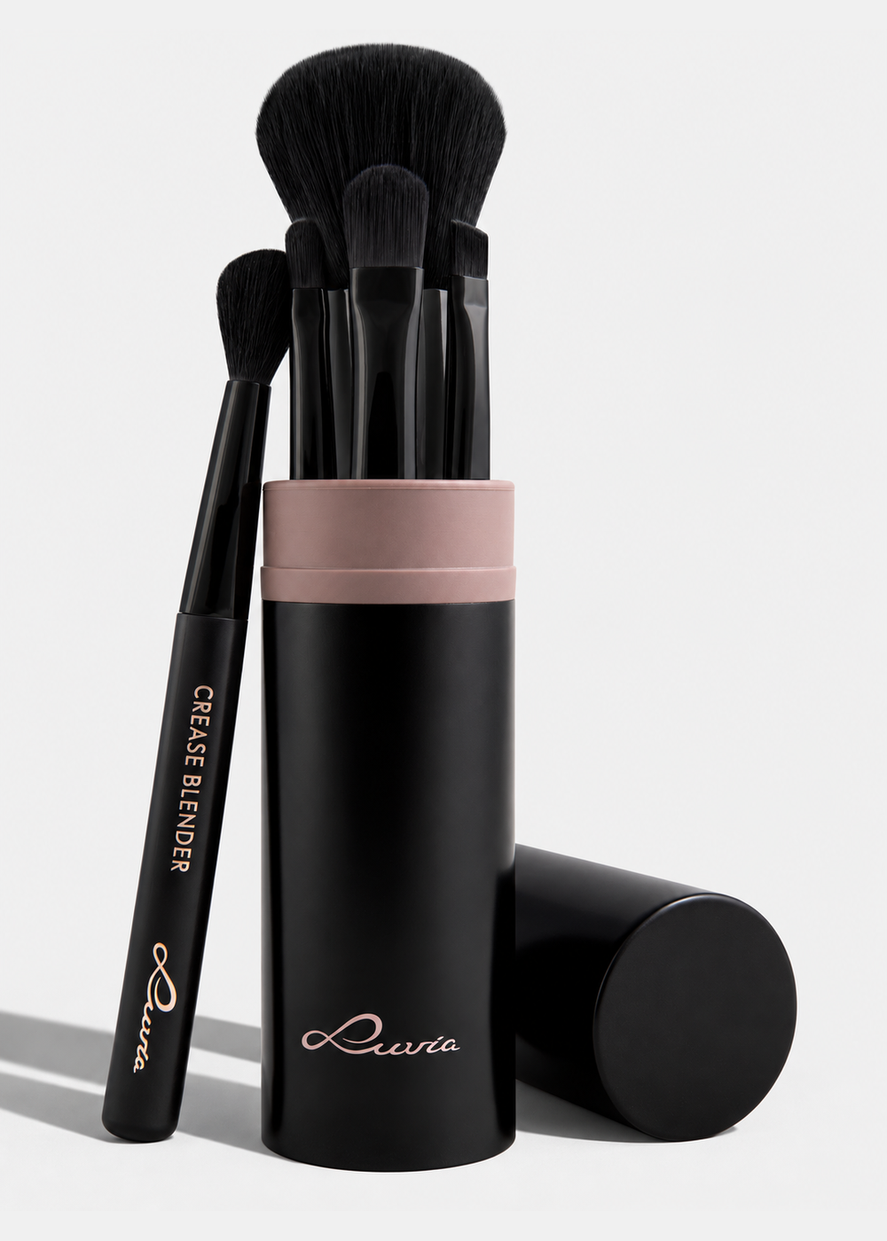 Travel Set Espresso | Travel Makeup Brush Set