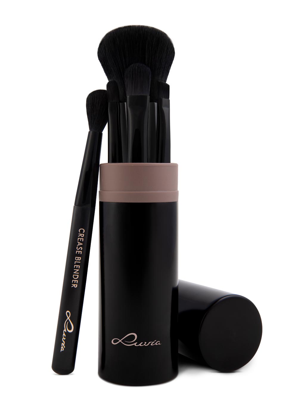 Travel Set Espresso | Travel Makeup Brush Set