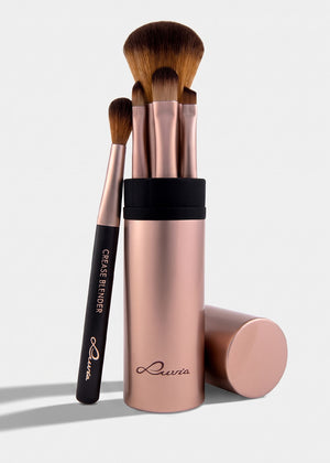 Travel Set Cappuccino | Travel Makeup Brush Set