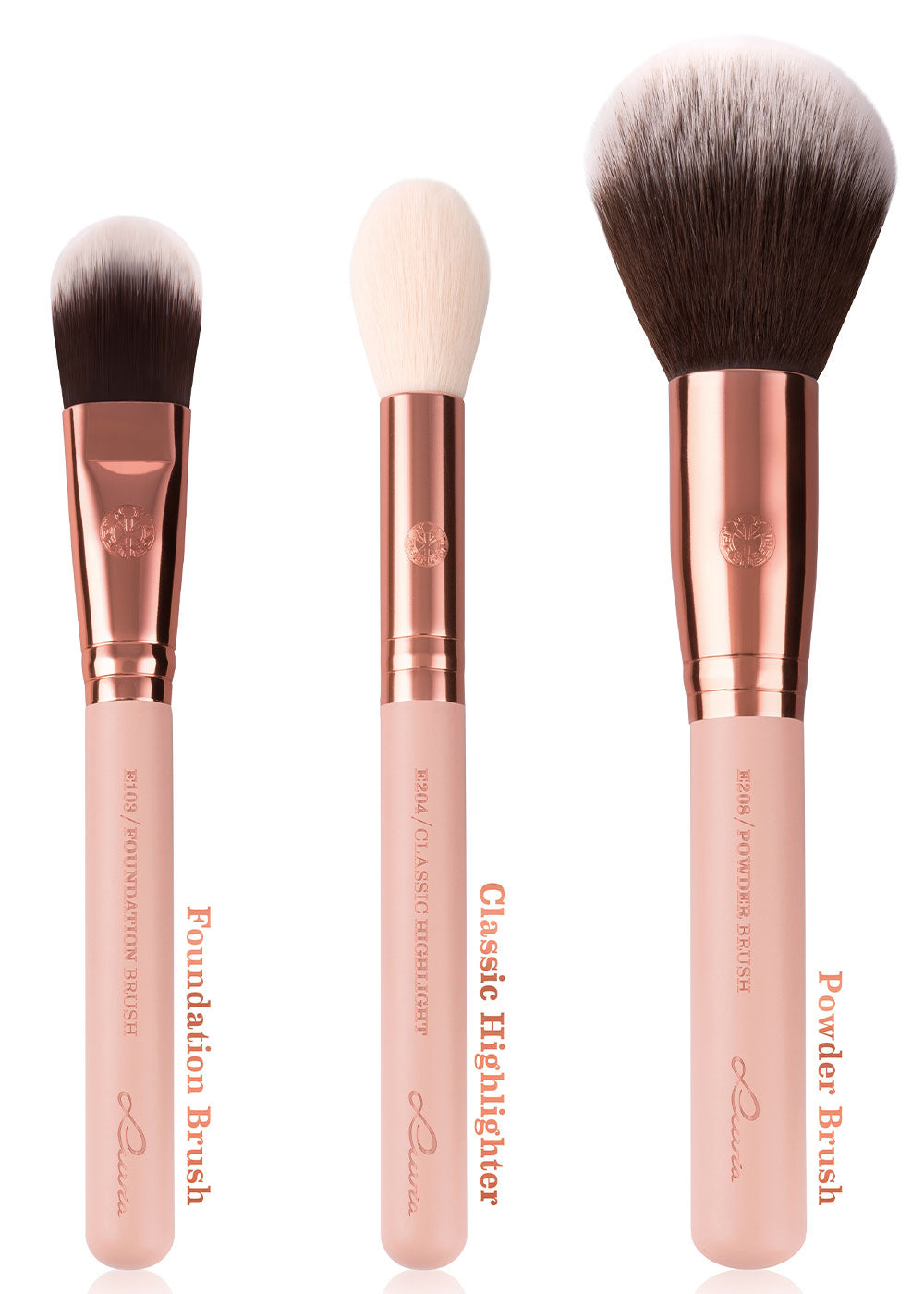Essential Brushes - Rose Golden Vintage