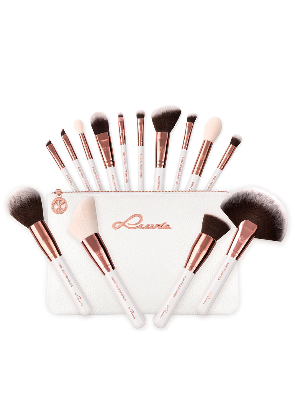 Essential Brushes - Feather White