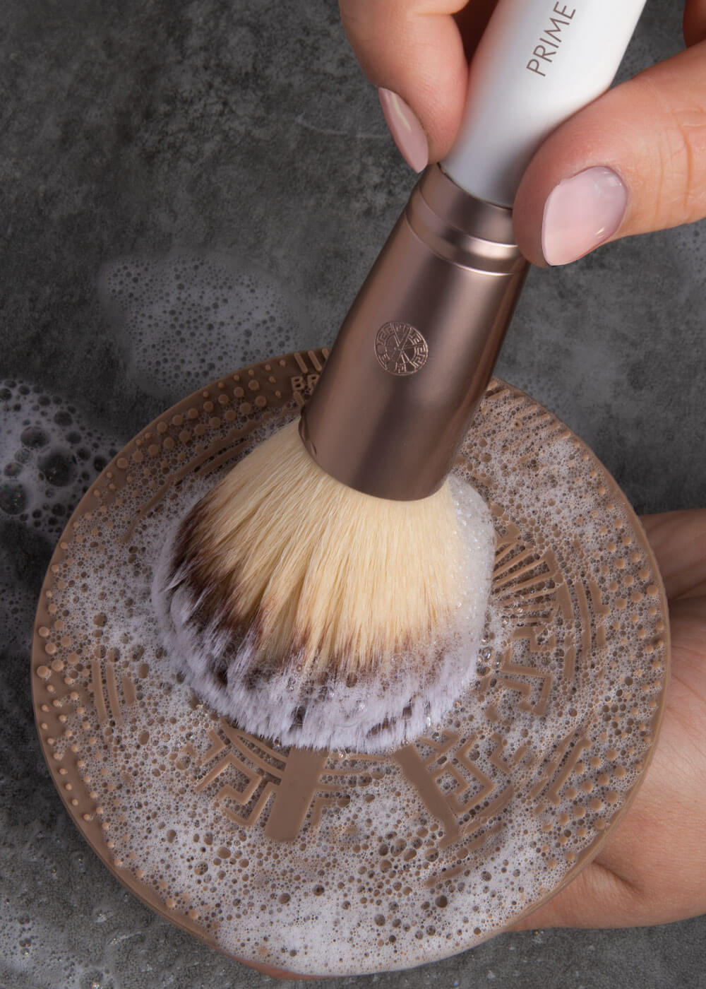 Jean Louis David Lidschatten-Pinsel Pro HD #21 – Vegan, Synthetische Borsten, Aus Recyceltem Kunststoff – Für Präzises Make-up