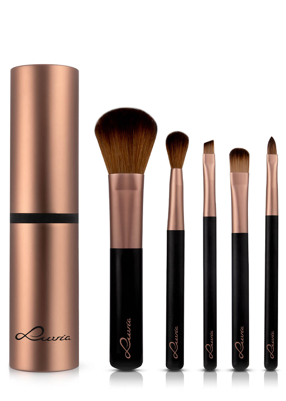 Travel Set Cappuccino | Travel Makeup Brush Set