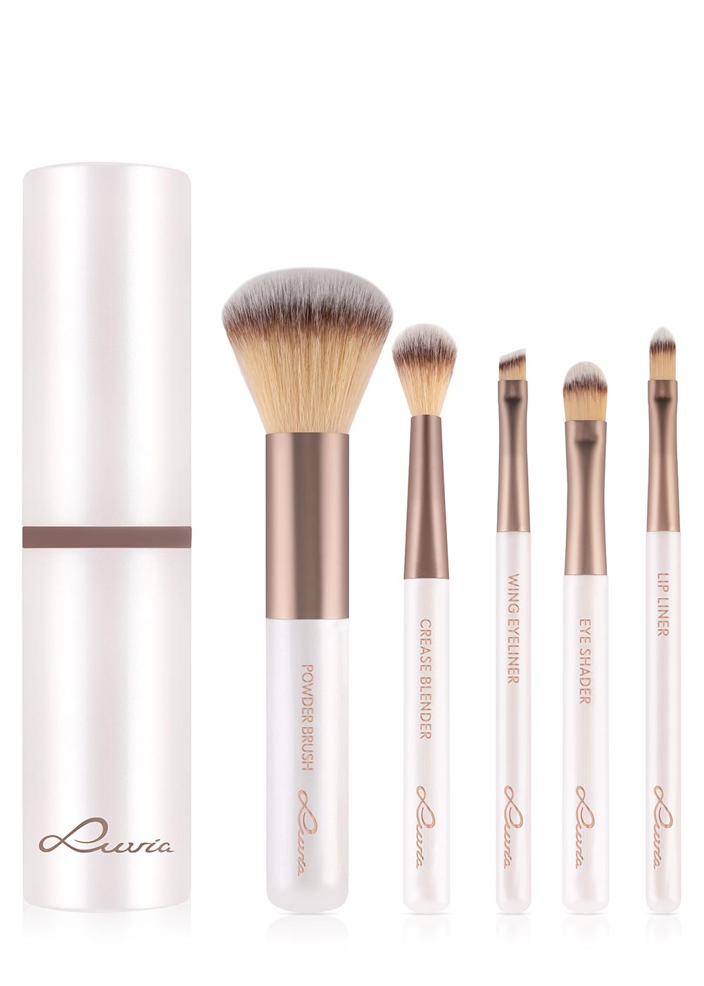 Travel Set Macchiato | Travel Makeup Brush Set