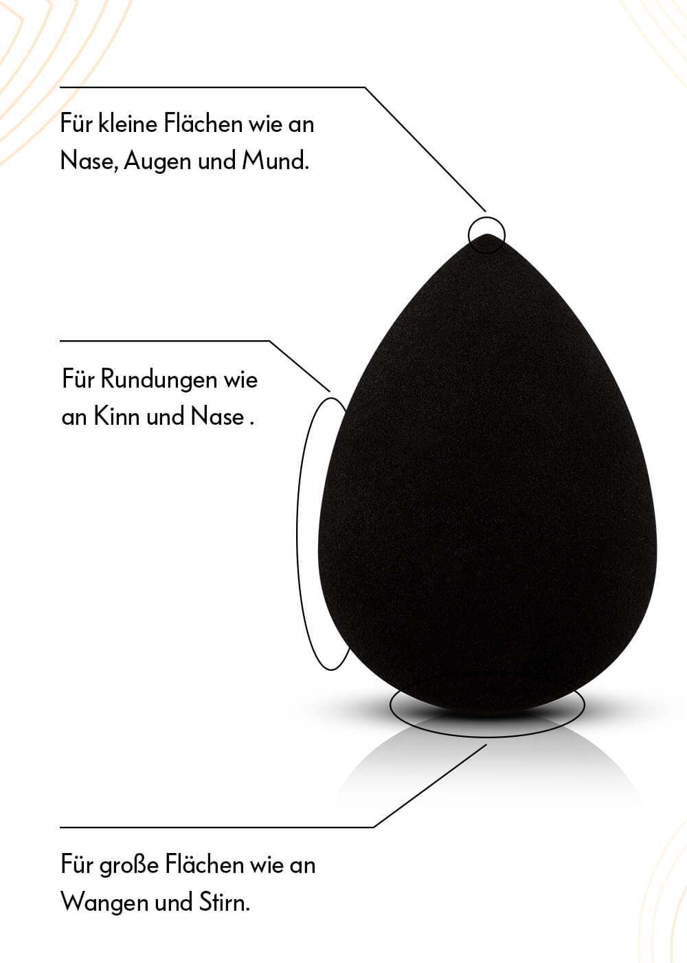 Classic Makeup Sponge + 2 Minis