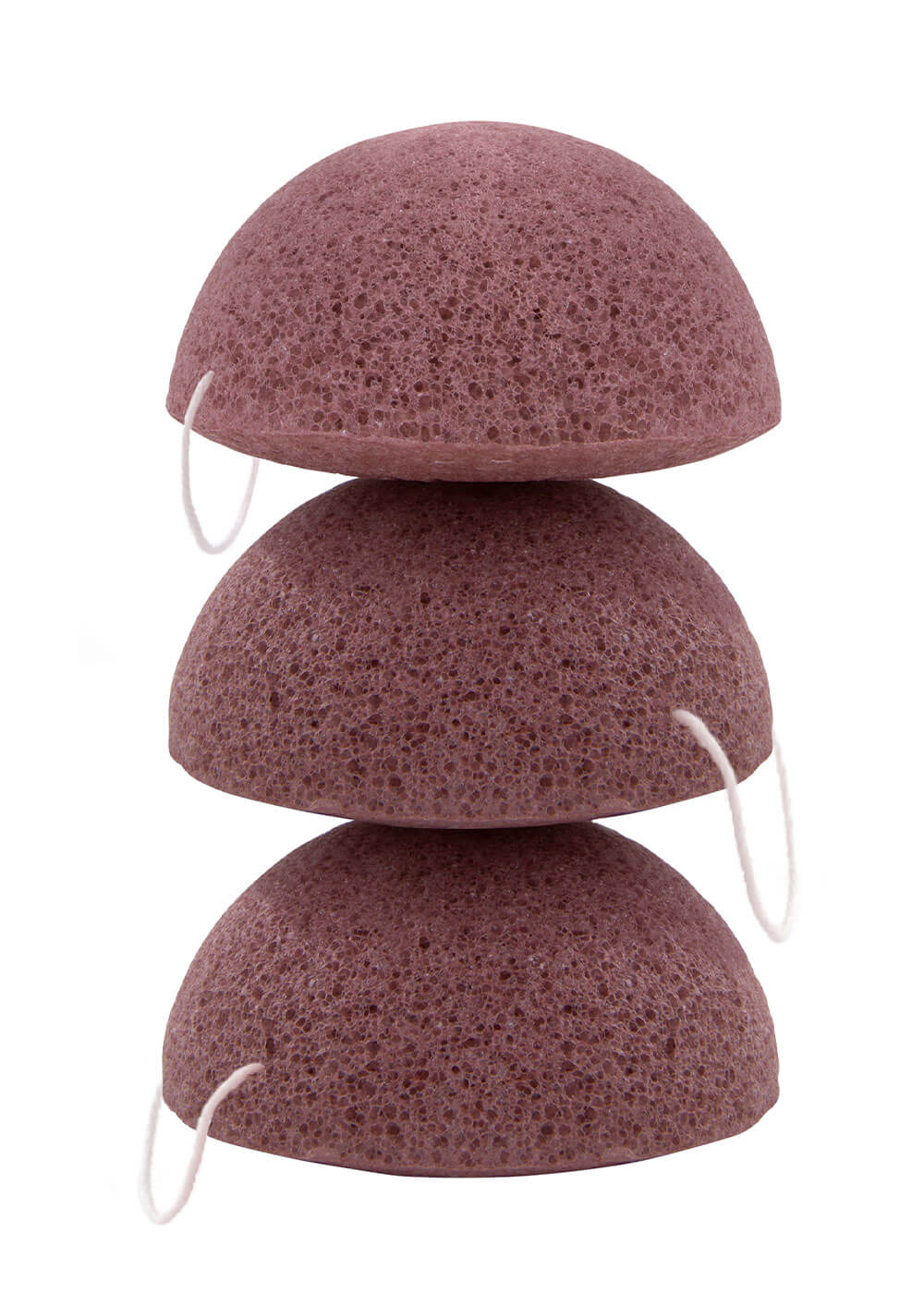 Konjac Schwamm Set - Red Clay