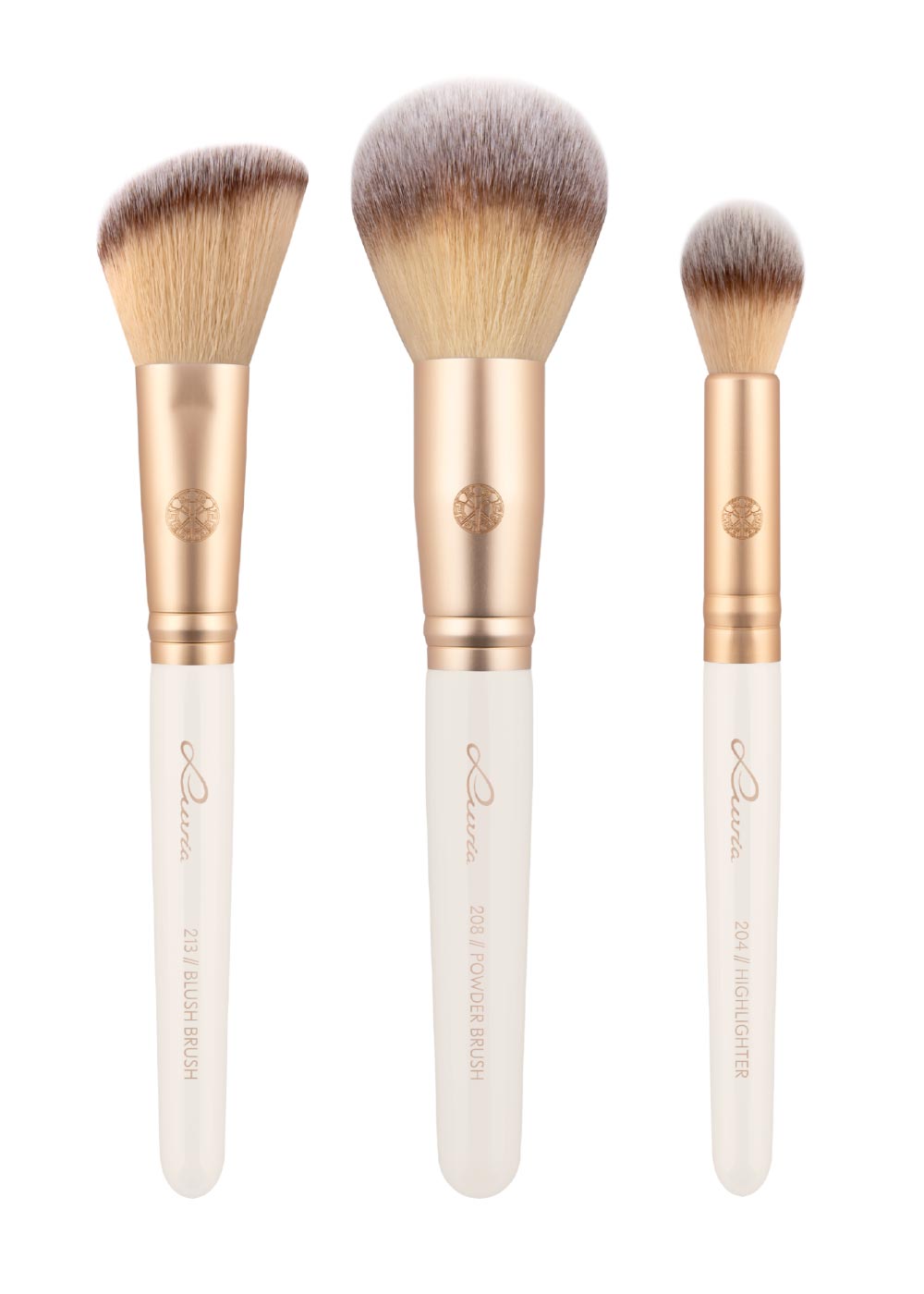 Prime Vegan Champagne | Makeup Brush Set
